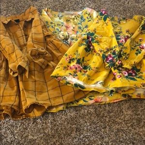 Set of THREE NWOT tunics